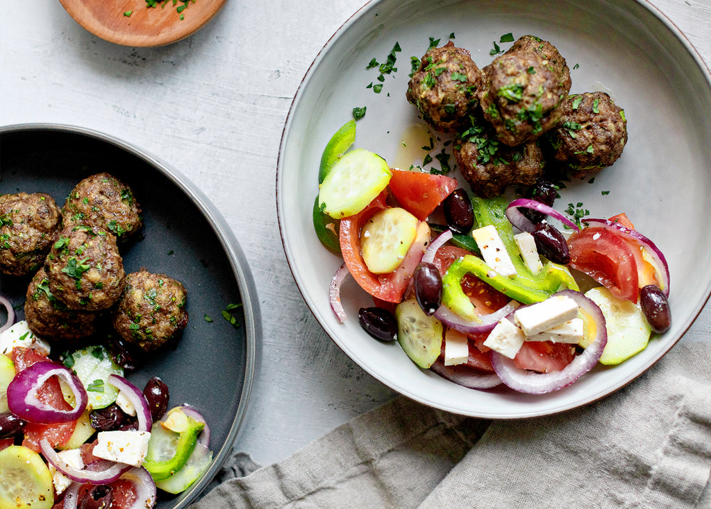 100% greek meatballs